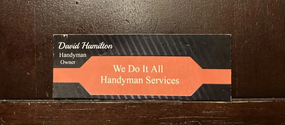 Slide of David’s Handyman Serves