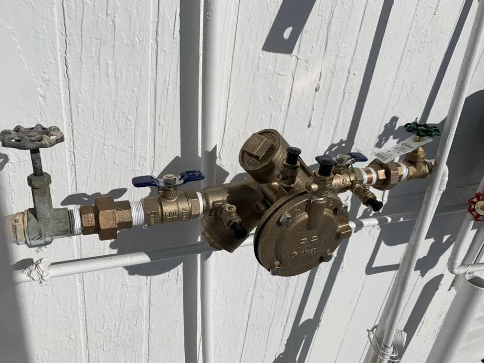 Slide of Davis Backflow Service