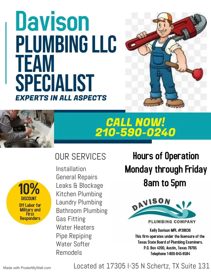 Slide of Davison Plumbing