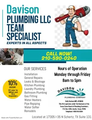 Davison Plumbing Logo