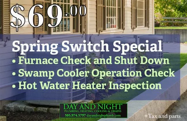 Slide of Day & Night Plumbing Heating Cooling