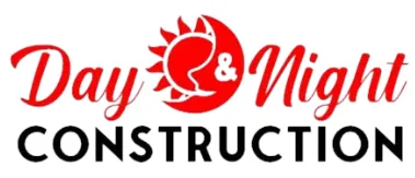 Day and Night Construction Logo