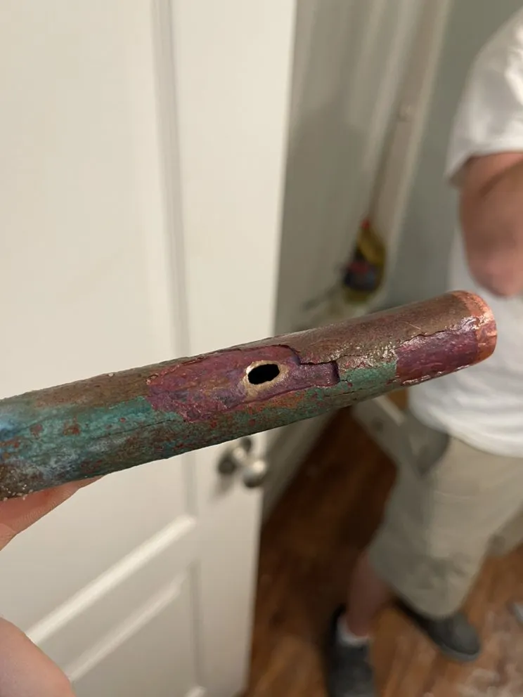 Slide of D.C. Drain Cleaning