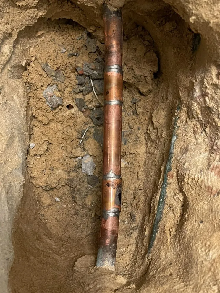 Slide of D.C. Drain Cleaning