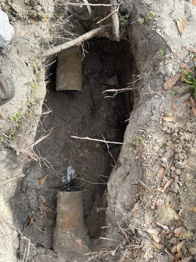 Slide of D.C. Drain Cleaning