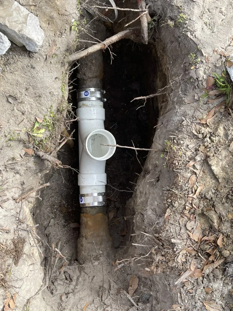 Slide of D.C. Drain Cleaning