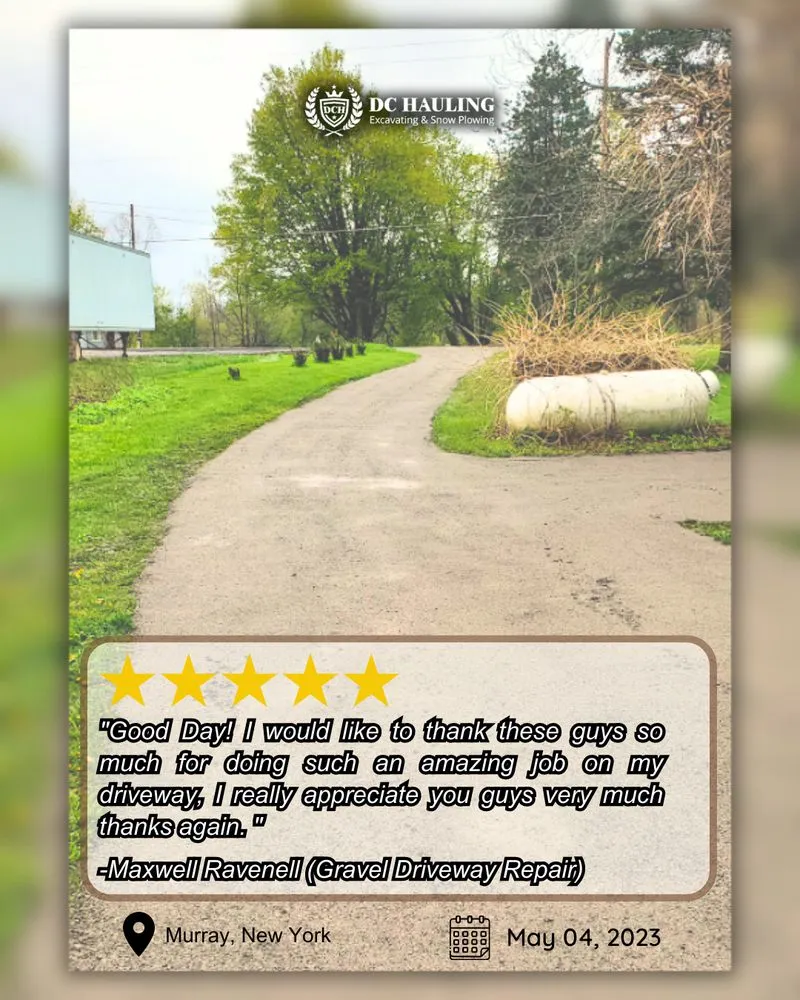 Slide of DC Hauling Excavating & Gravel Driveway Specialists
