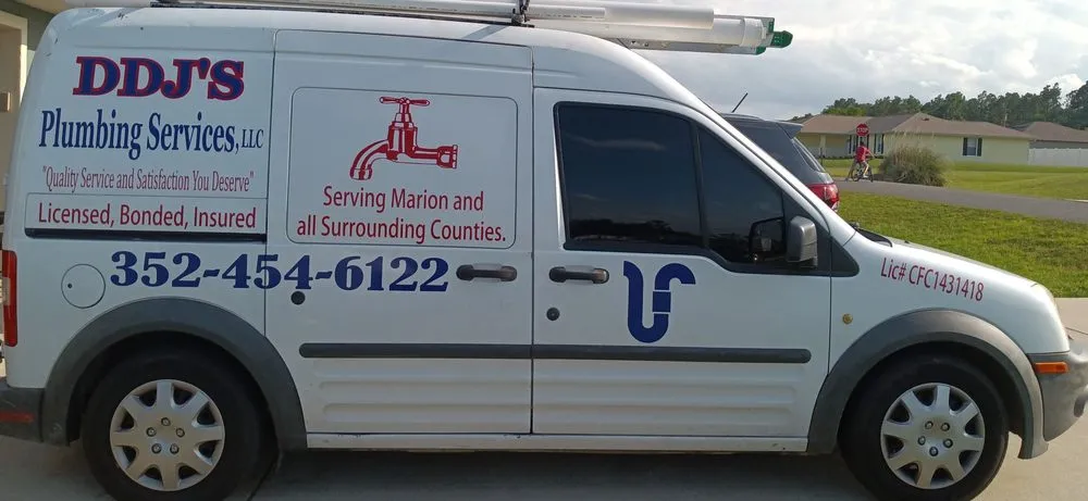 Slide of DDJ'S Plumbing Service