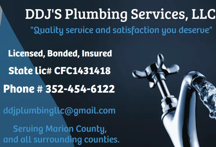 Slide of DDJ'S Plumbing Service