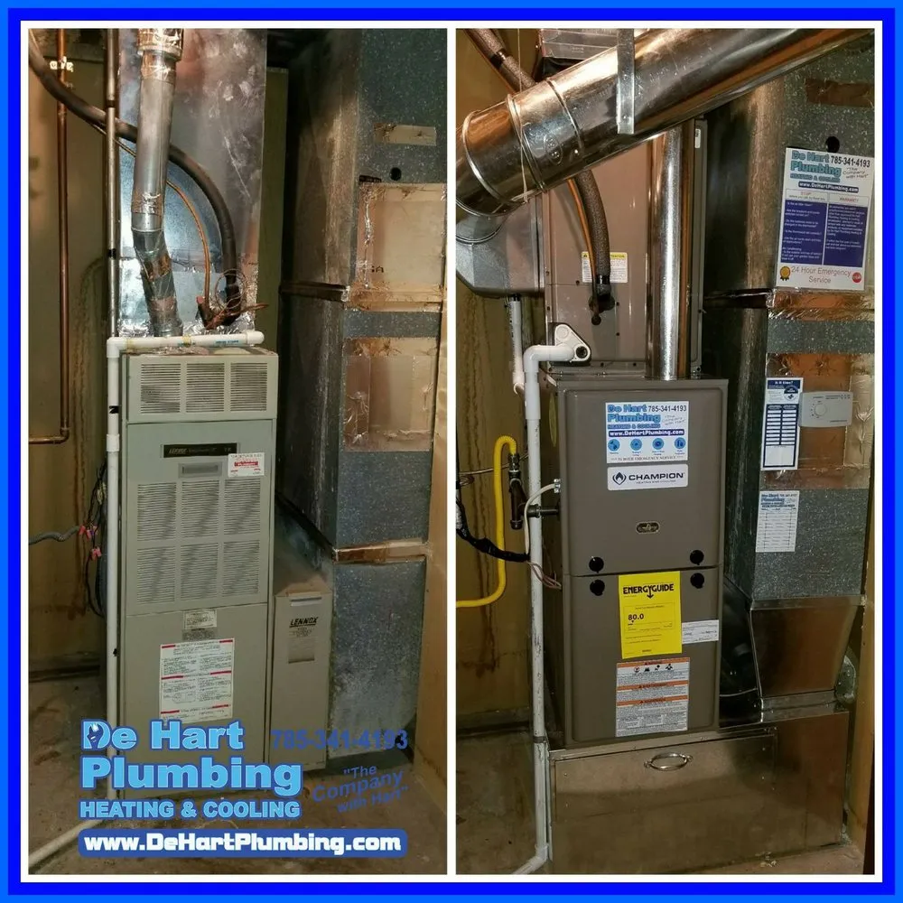 Slide of De Hart Plumbing Heating & Cooling