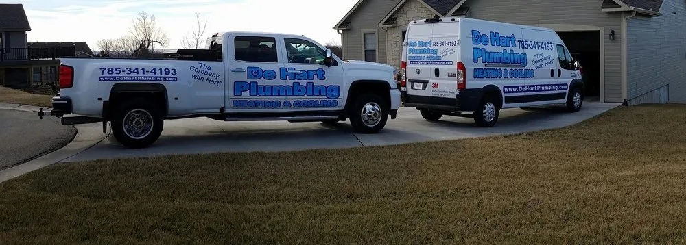 Reliable emergency plumbing in Manhattan, KS by De Hart Plumbing Heating & Cooling