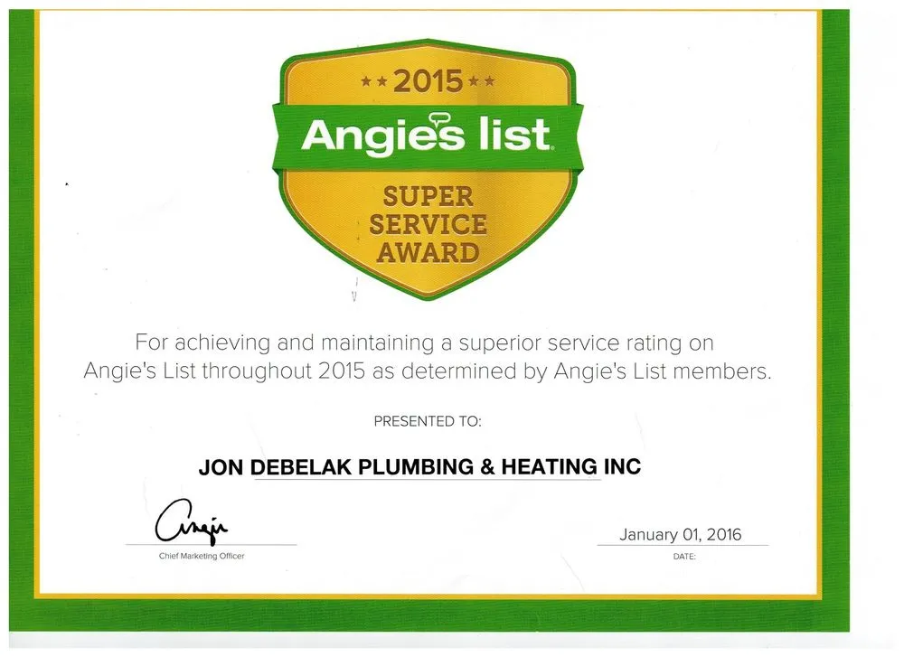 Slide of Debelak, Jon Plumbing & Heating