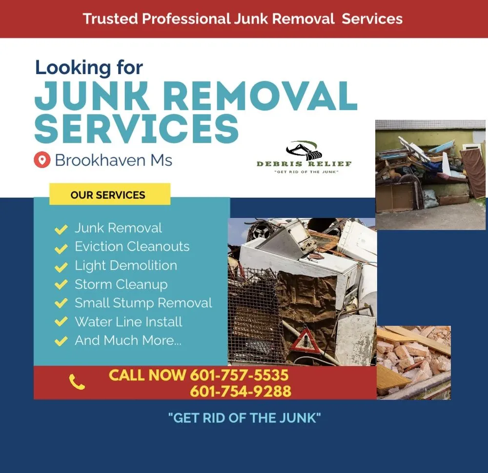 Expert drain cleaning service in Bogue Chitto, MS - Debris Relief