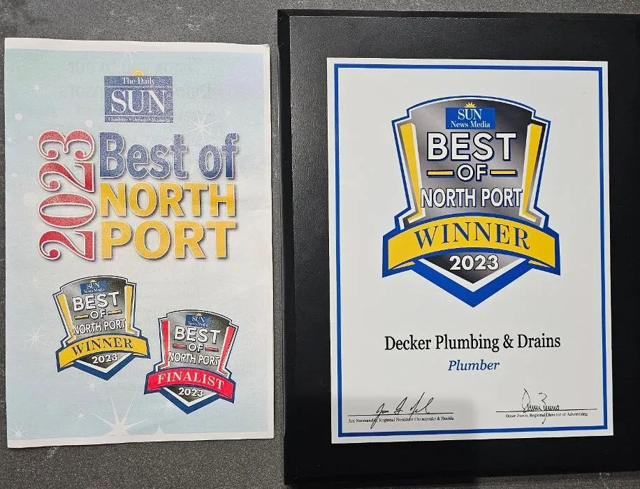 Slide of Decker Plumbing & Drains