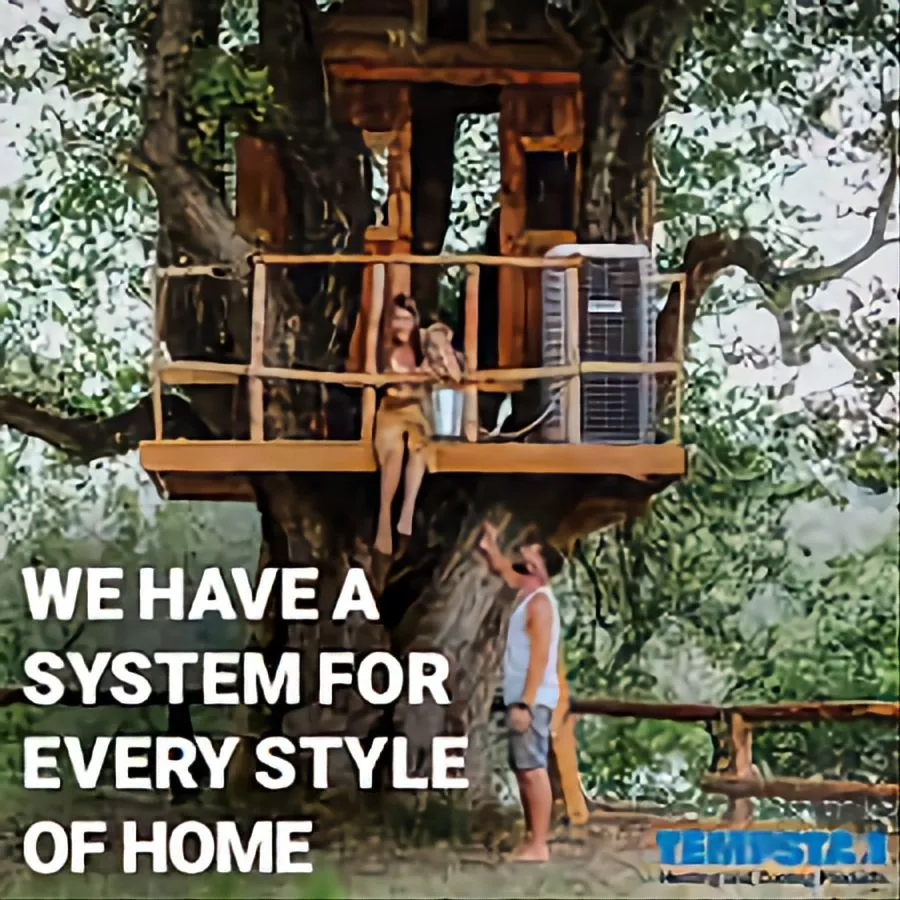 Slide of Dedicated Heating and Air Conditioning