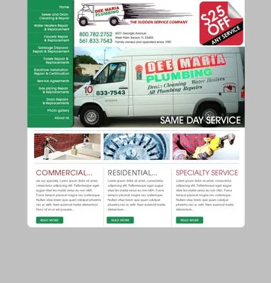 Dee Maria Plumbing Logo