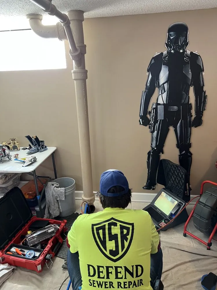 Slide of Defend Sewer Repair