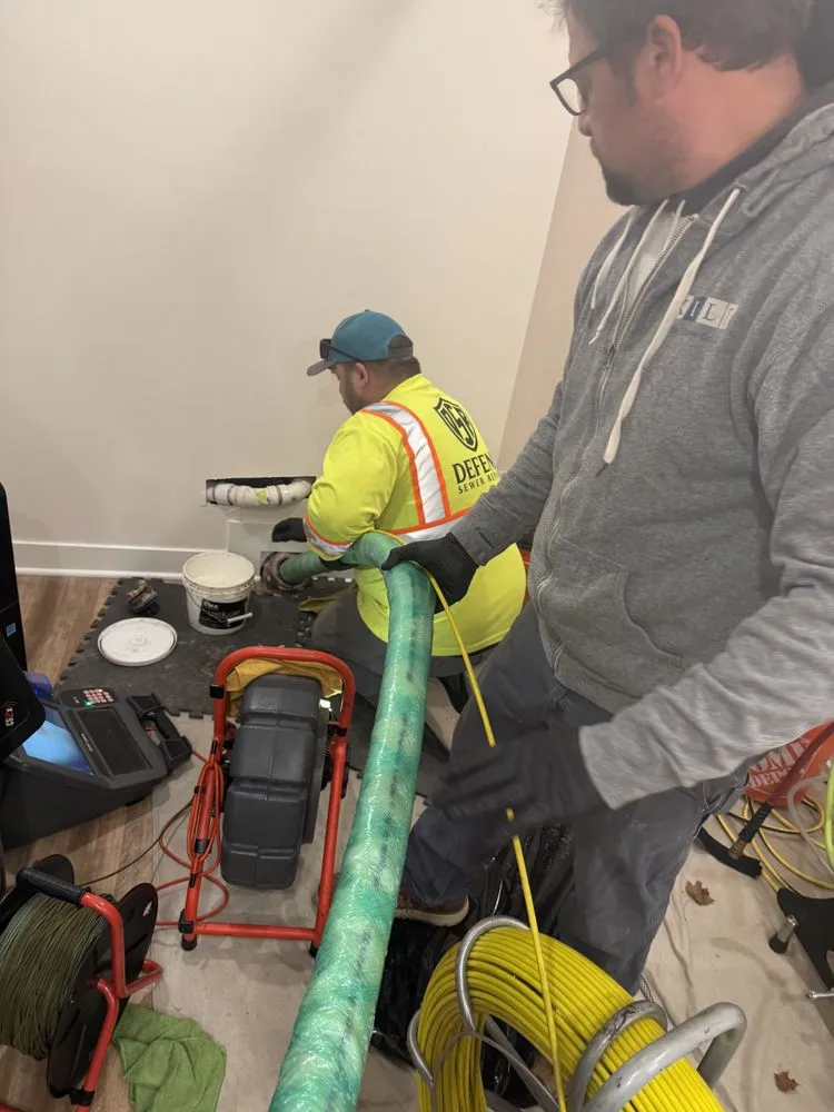 Slide of Defend Sewer Repair