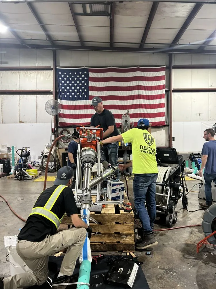 Slide of Defend Sewer Repair