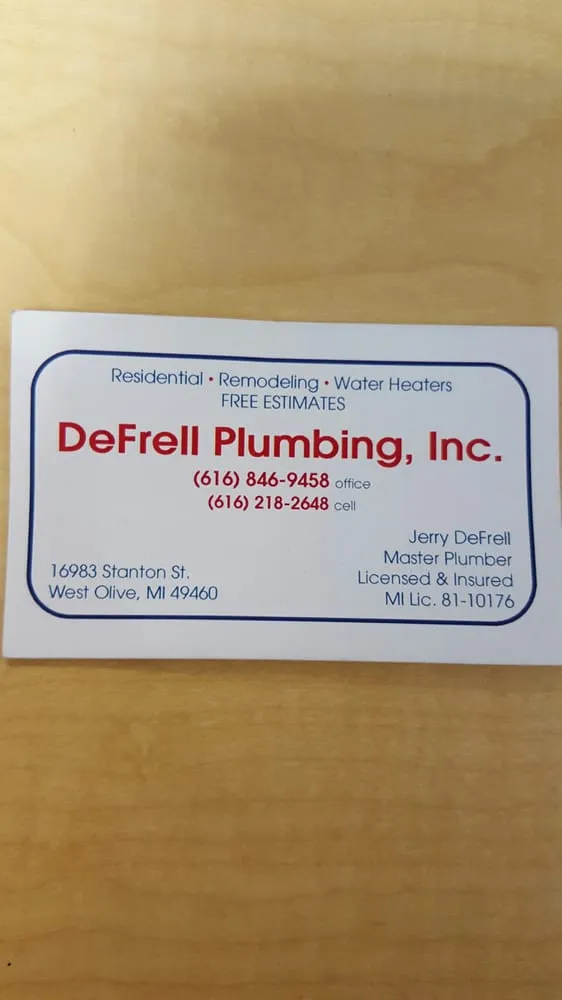 Expert leak detection for homes in West Olive, MI by Defrell Plumbing