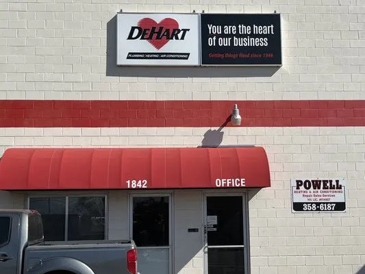 DeHart Plumbing, Heating & Air Logo