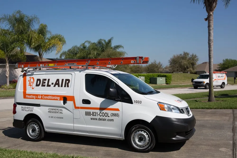 Slide of Del-Air Heating, Air Conditioning and Plumbing