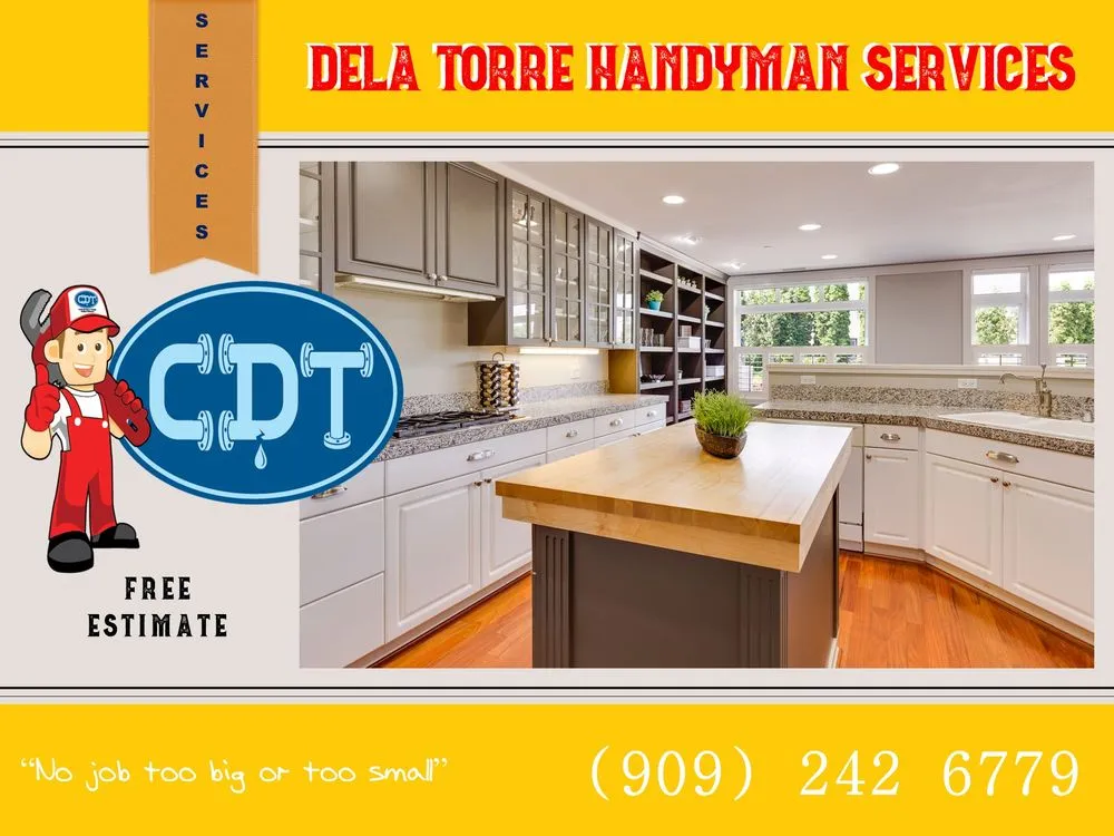 Quality pipe repair in San Jacinto, CA by Dela Torre Handyman Services