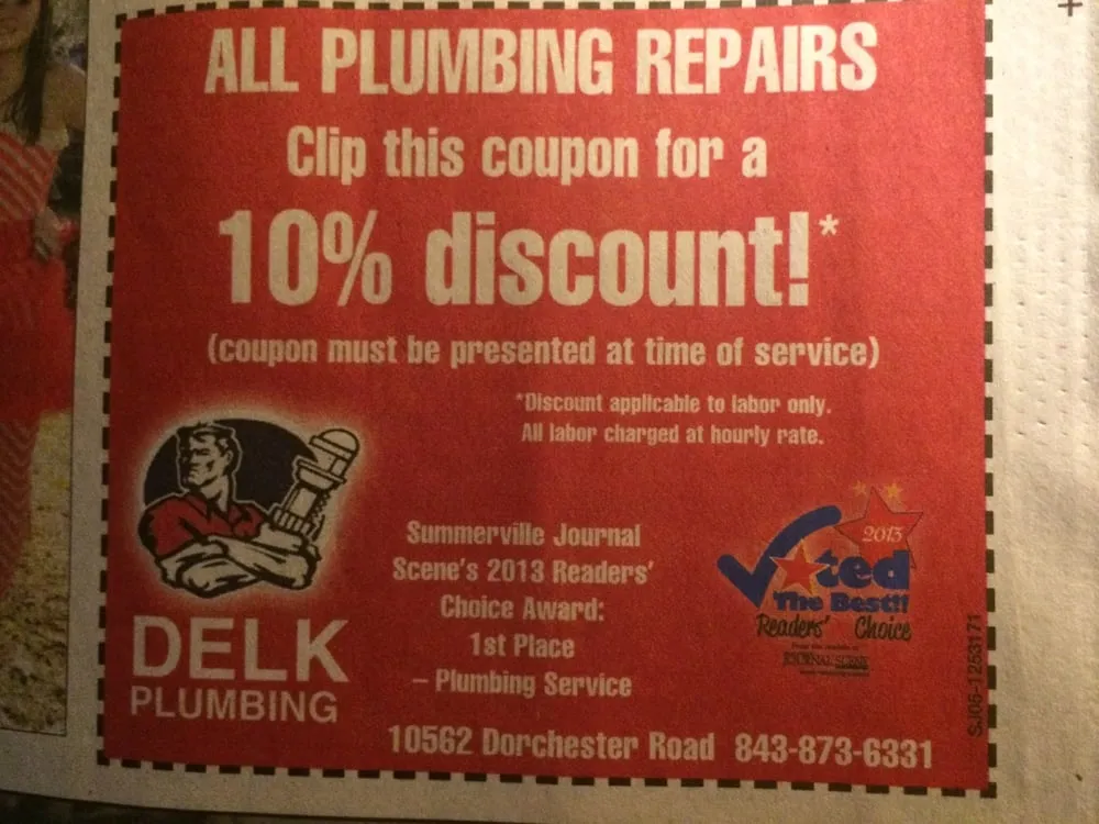 Slide of Delk Plumbing
