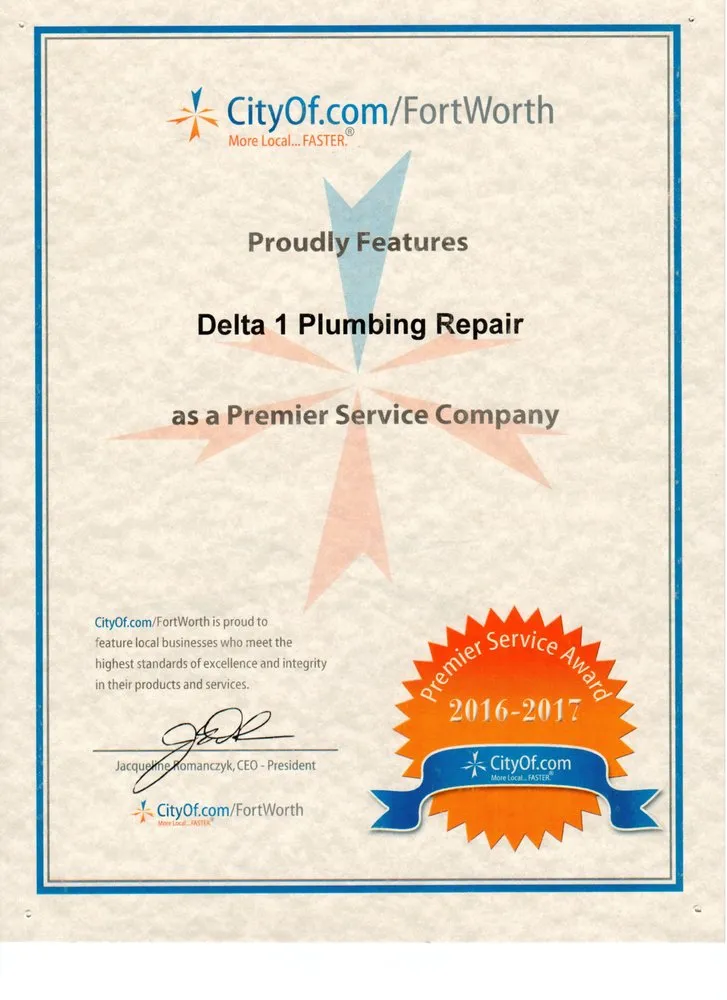 Slide of Delta 1 Plumbing