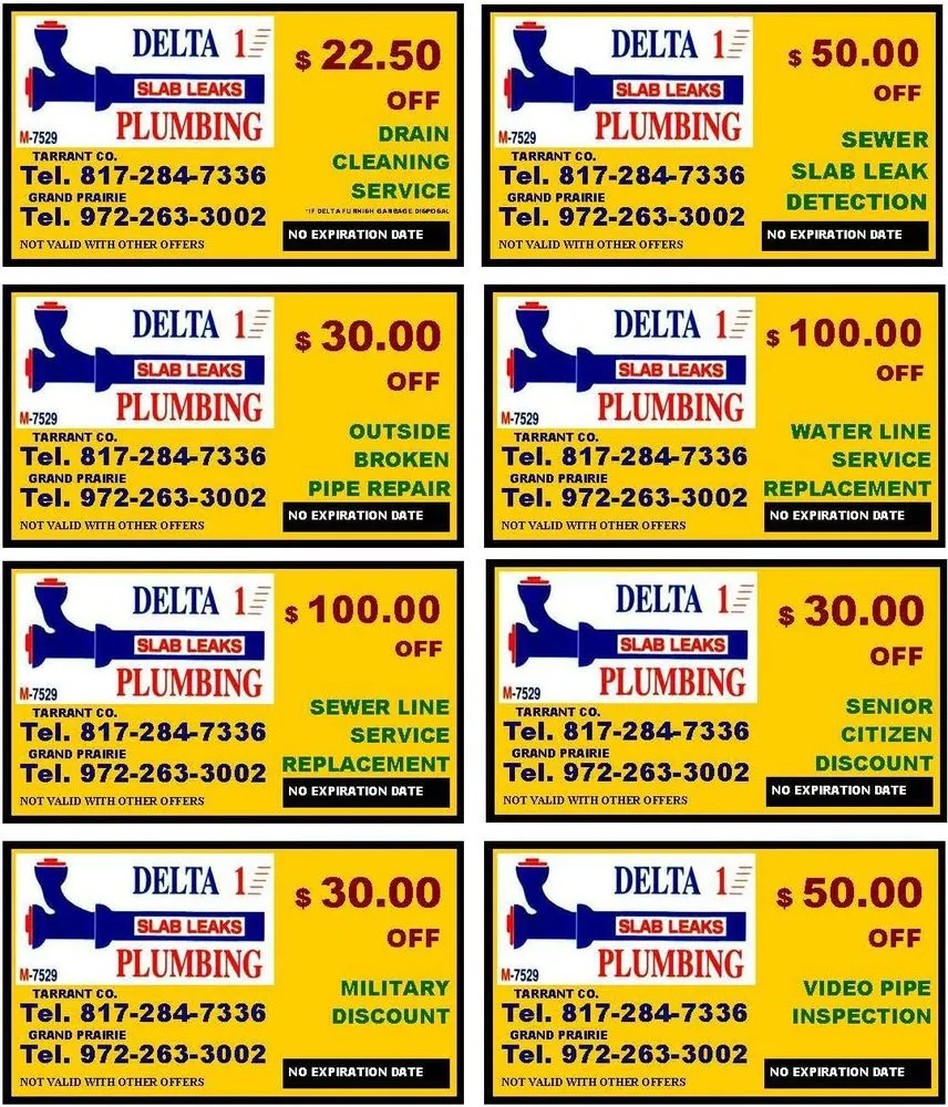 Slide of Delta 1 Plumbing