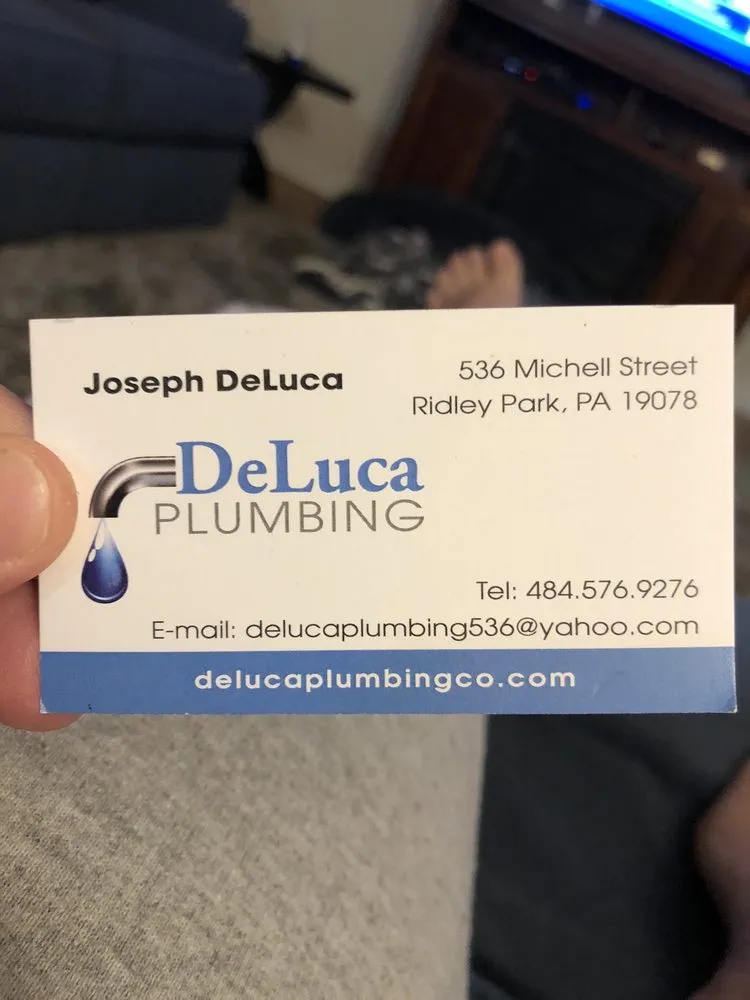 Slide of DeLuca Plumbing