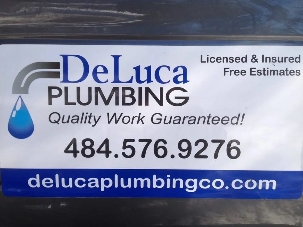 Slide of DeLuca Plumbing