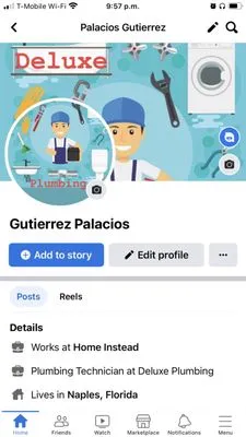 DeluXe Plumbing Logo