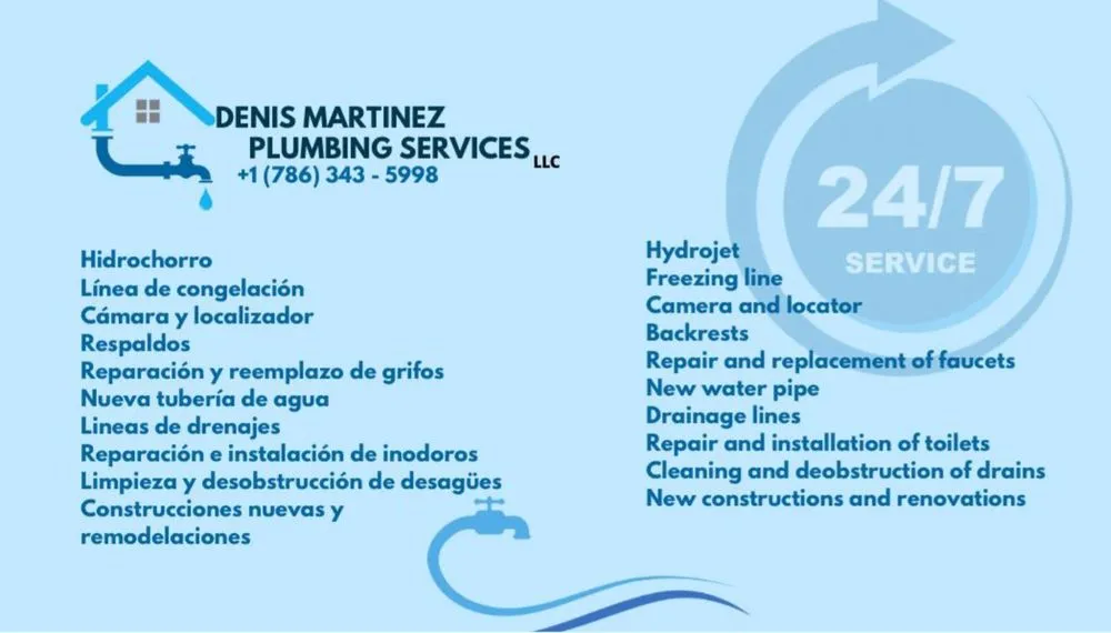 Slide of Denis Martinez Plumbing Services