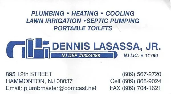 Dennis Lasassa Jr. Plumbing