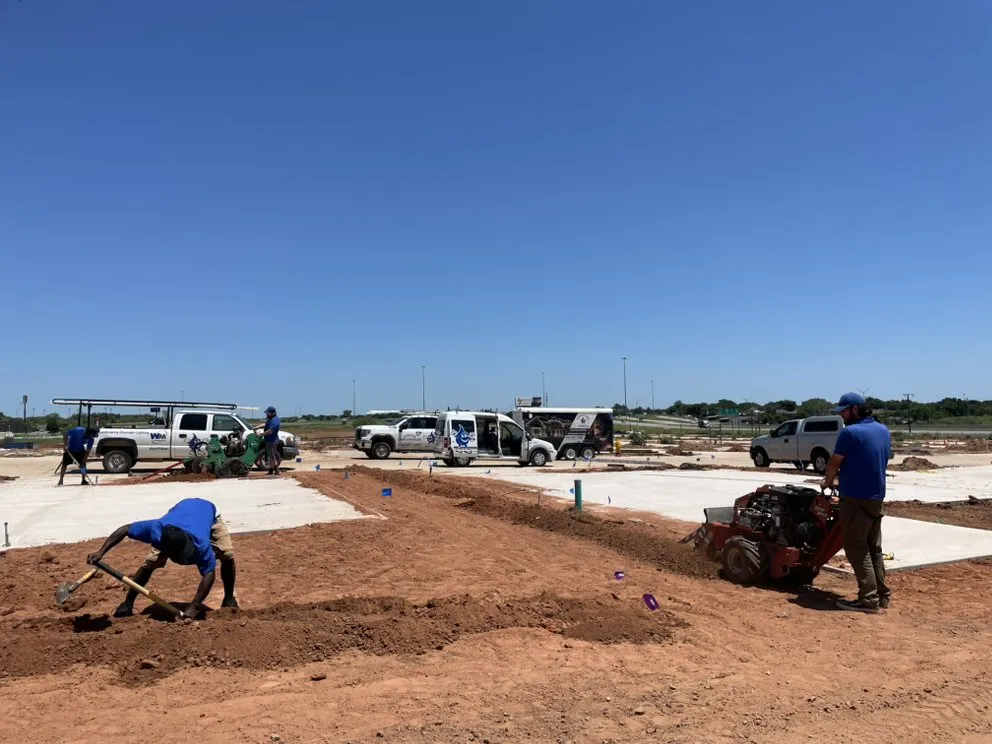 Slide of Denton Lawn Sprinkler