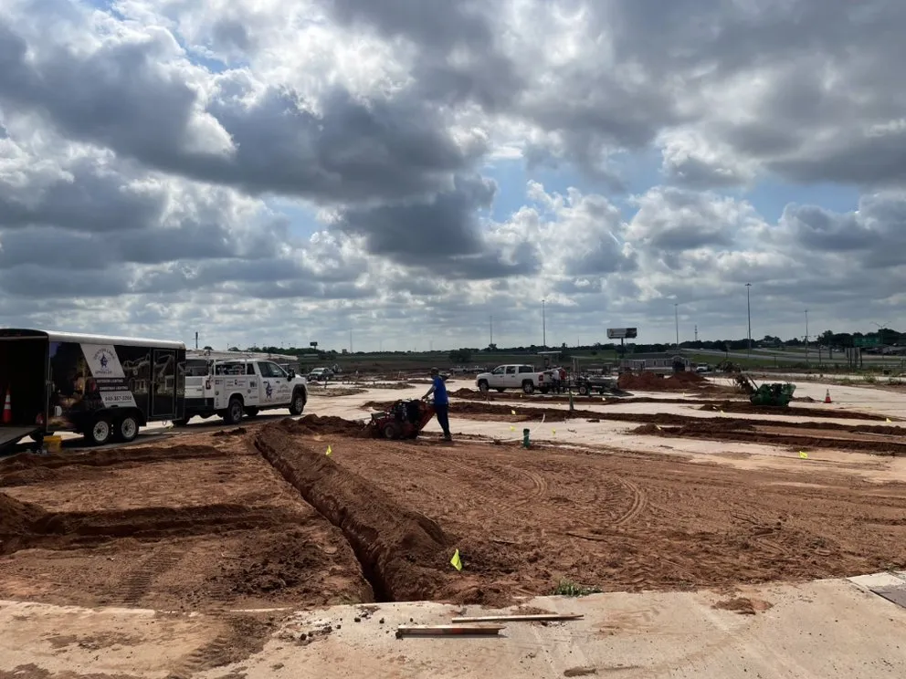 Slide of Denton Lawn Sprinkler