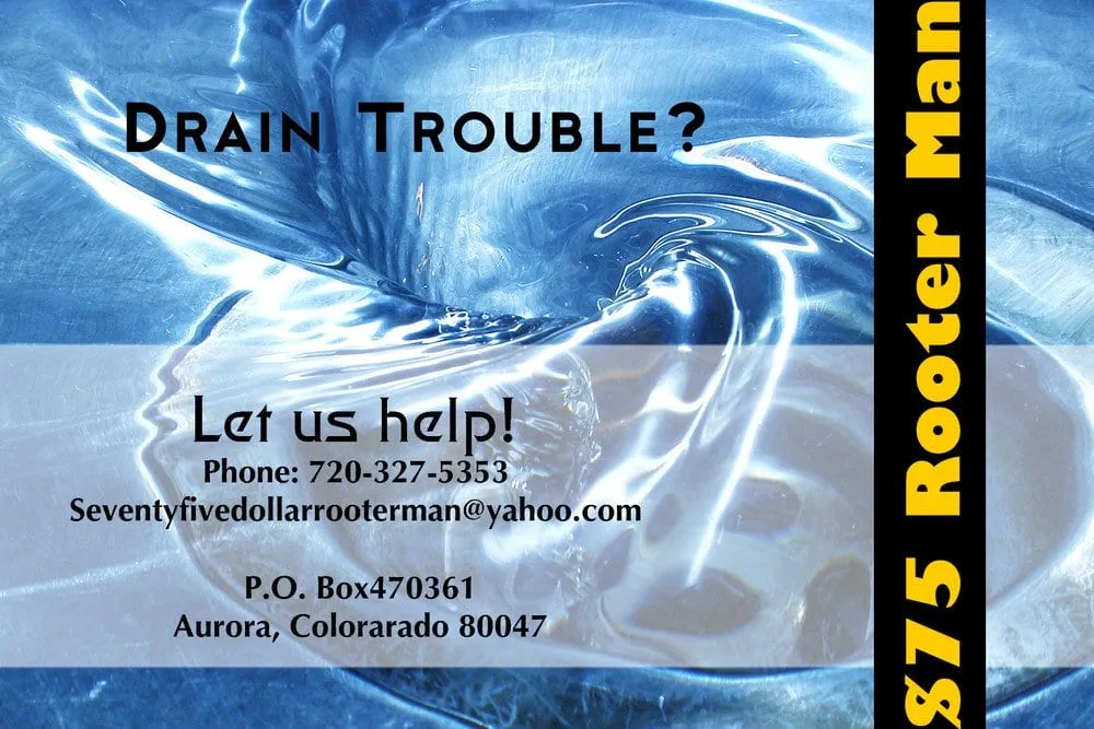 Slide of Denver Rooter Man