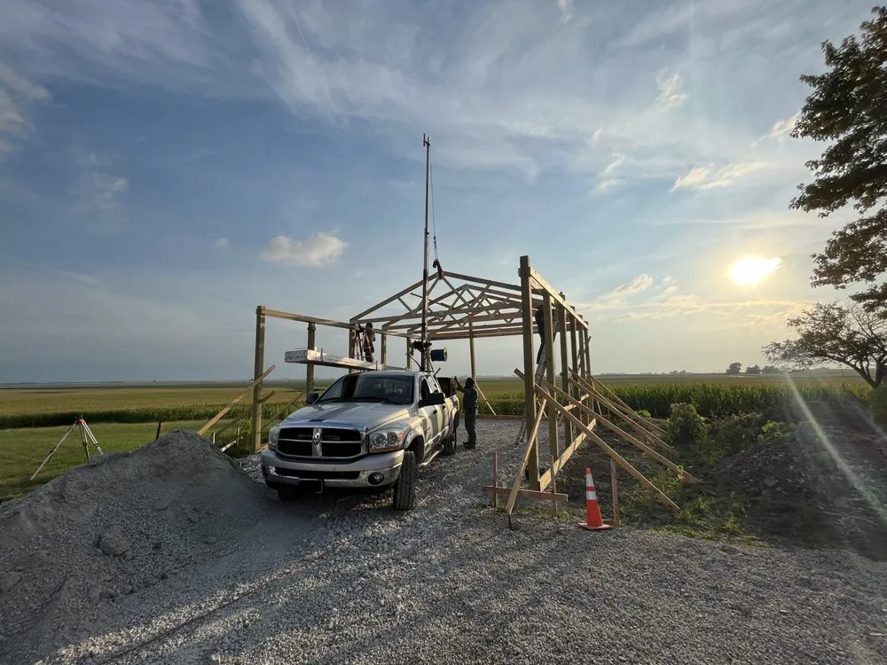 Slide of Derby's Well & Pump