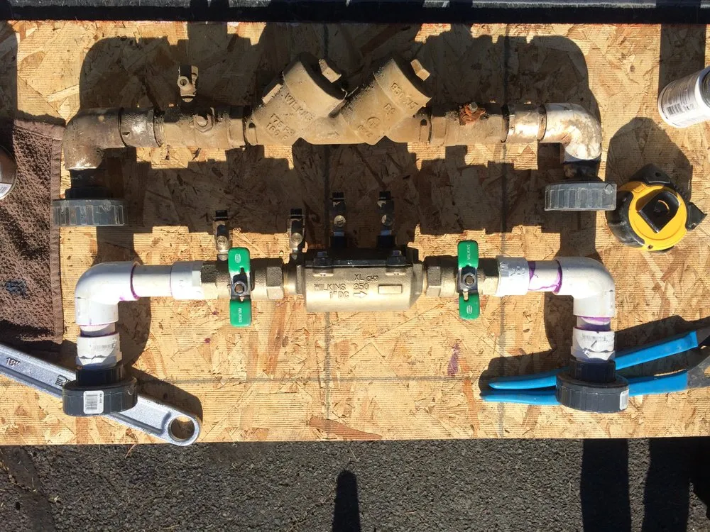 Slide of Deschutes Backflow Testing