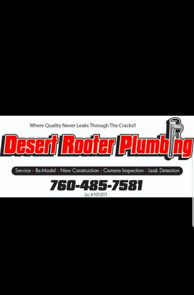 Slide of Desert Rooter Plumbing & Leak Detection