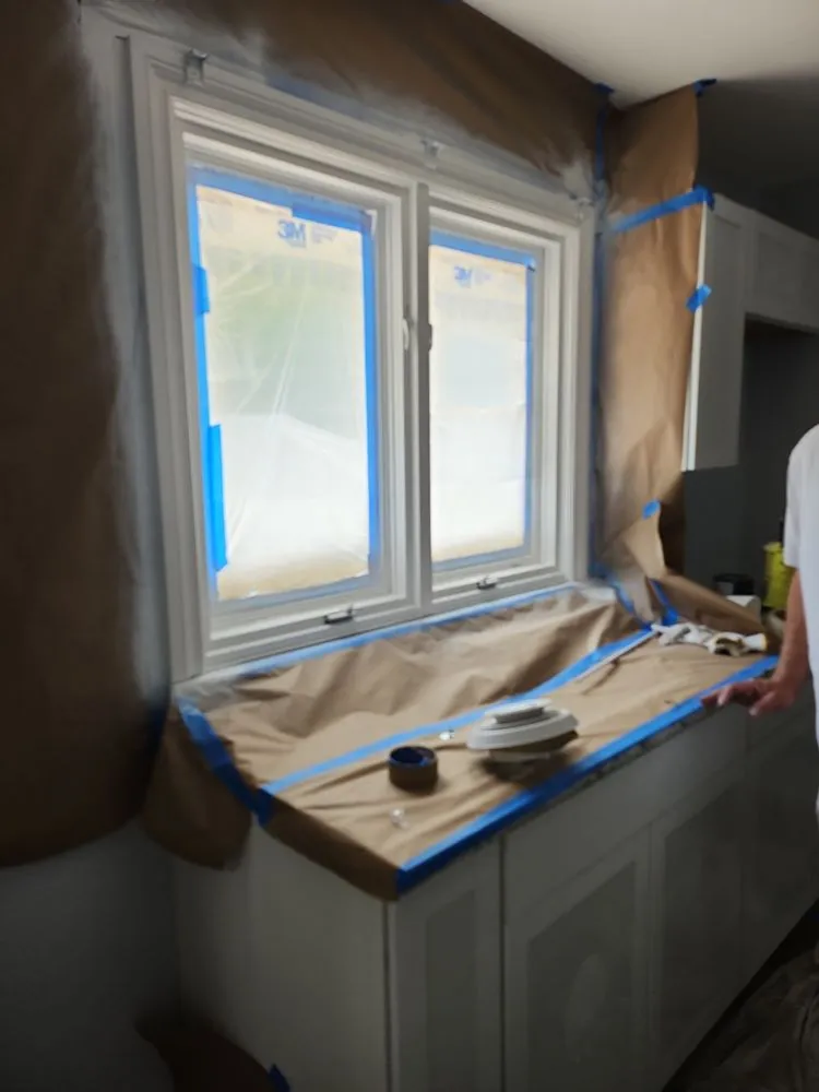 Slide of Devin Griss construction