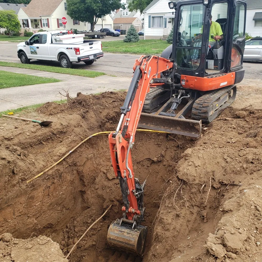 Slide of Dev's Excavating