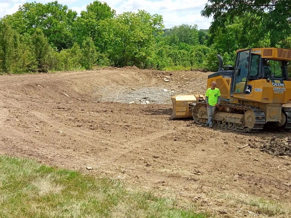 Slide of Dev's Excavating