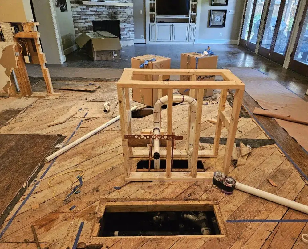 Slide of DFW Genesis Plumbing