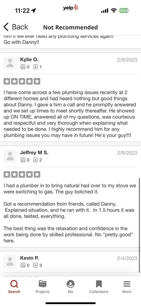 Slide of DG Plumbing