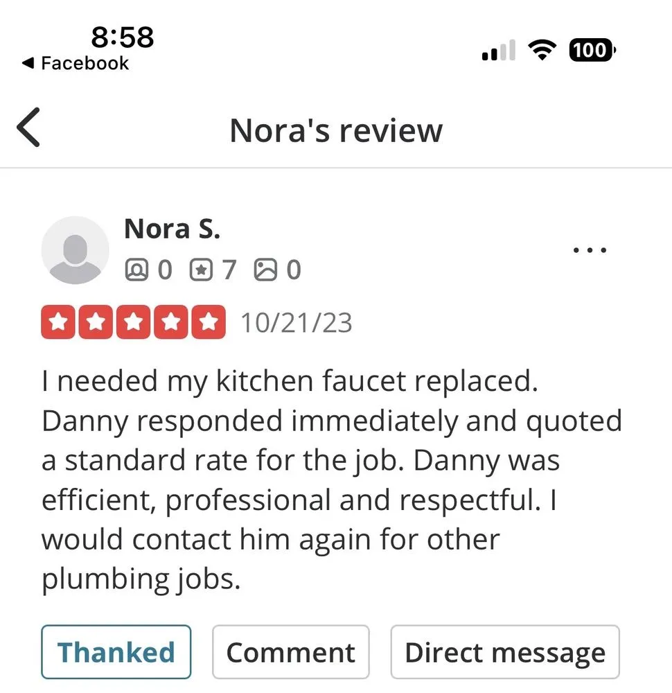 Slide of DG Plumbing