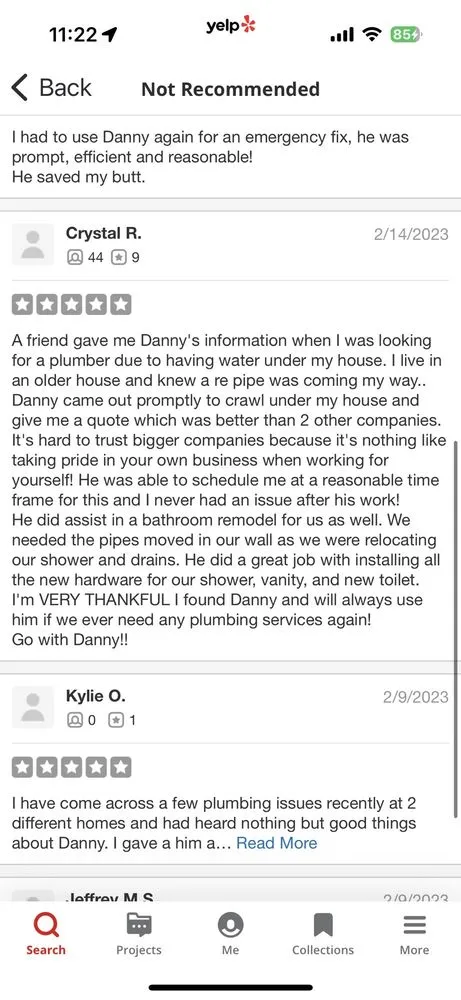 Slide of DG Plumbing