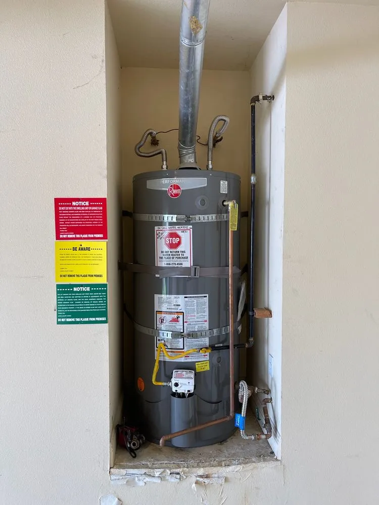 Slide of DH new and used plumbing equipment