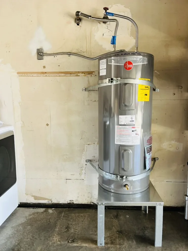 Slide of DH new and used plumbing equipment